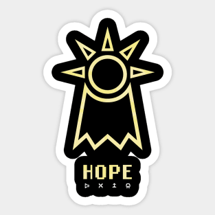 Digimon Crest of Hope Sticker